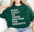 Family Christmas Most Likely Sweatshirt, Funny Most Likely T-shirt, Matching Group Christmas Sweatshirt