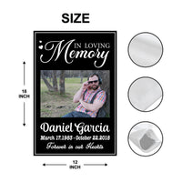 Custom Garden Flag, Memorial Photo Yard Flag, Personalized Garden Flag, Remembrance Garden Decor, Tribute Outdoor Decoration, Family Gift