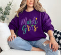 Mardi Gras Sweatshirt, Mardi Gras Tee, Mardi Gras Festival Shirt, Mardi Gras Celebration Sweatshirt
