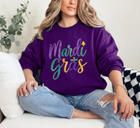 Mardi Gras Sweatshirt, Mardi Gras Tee, Mardi Gras Festival Shirt, Mardi Gras Celebration Sweatshirt