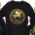 Happy Chinese New Year 2026 Long Sleeve Shirt, Year of The Horse 2026 Shirt, New Year Family Tee