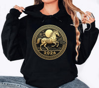 Happy Chinese New Year 2026 Hoodie, Year of The Horse 2026 Shirt, New Year Family Hoodie
