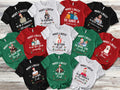 Custom Photo Christmas Family Shirt, Funny Matching Group Shirt, Personalized Christmas Tee