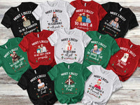 Custom Photo Christmas Family Shirt, Funny Matching Group Shirt, Personalized Christmas Tee