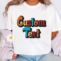 Personalized Logo Shirt, Customized Tee, Custom Logo Shirt, Custom Text Tee