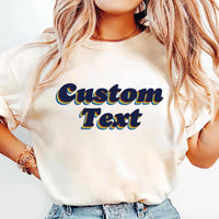Personalized Logo Shirt, Customized Tee, Custom Logo Shirt, Custom Text Tee