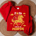 Happy Chinese New Year 2026 Sweatshirt, Year of The Horse 2026 Shirt, New Year Family Sweatshirt