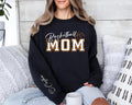 Personalized Basketball Mom Sweatshirt, Custom Sport Mom Tee, Basketball Lover Shirt, Custom Mom Sweatshirt, Front Sleeve
