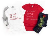 Custom Quotes Funny Valentine's Day Shirt, Funny Valentine Matching Group Shirt, Red Valentine Tee for Women