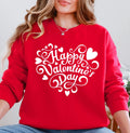 Happy Valentine’s Day Sweatshirt, Valentine’s Day Tee, Couple Matching, Matching Couples Sweatshirt
