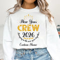 Custom 2026 New Year Family Crew Sweatshirt, Matching Holiday Crewneck, New Year’s Eve Family Outfit