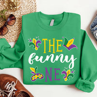 Mardi Gras Group Sweatshirt, Funny Matching Family Mardi Gras Tee, Carnival Party Outfit