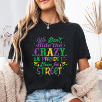 Mardi Gras Parade Shirt, Funny Mardi Gras Party Tee, Fat Tuesday Shrove Tuesday Outfit