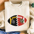 Custom House Divided Sweatshirt, Personalized Two Sports Team Shirt, Football, Baseball, Hockey, Basketball Sweatshirt