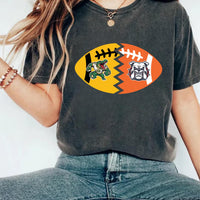 Custom House Divided Shirt, Personalized Two Sports Team Shirt, Football, Baseball, Hockey, Basketball Tee