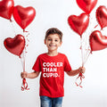Cooler Than Cupid Shirt, Funny Valentine Kids Tee, Boys Valentine’s Day Shirt