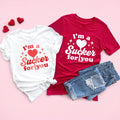 I'm a Sucker For You Shirt, Cute Valentine Lollipop Tee, Gift for Girlfriend, I'm a Sucker For You Valentines Day Shirt