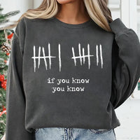 Trendy 6 7 Sweatshirt, If You Know You Know Meme Tee, Funny 6 7 Meme Sweatshirt