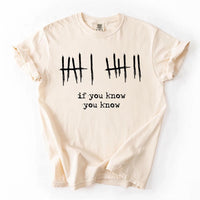 Trendy 6 7 Shirt, If You Know You Know Meme Tee, Funny 6 7 Meme Shirt, Viral Tally Marks Top