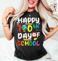 100 Days of Kindergarten Shirt, Happy 100th Day of School Teacher Tee, Kindergarten Teacher Shirt