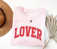 Lover Shirt, Lover Valentines Tee, Cute Valentine Gift, Valentines Day Shirt