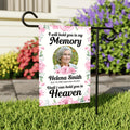 Custom Garden Flag, Memorial Photo Yard Flag, Personalized Garden Flag, Remembrance Garden Decor, Tribute Outdoor Decoration, Family Gift