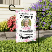 Custom Garden Flag, Memorial Photo Yard Flag, Personalized Garden Flag, Remembrance Garden Decor, Tribute Outdoor Decoration, Family Gift