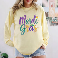 Mardi Gras Sweatshirt, Mardi Gras Tee, Mardi Gras Festival Shirt, Mardi Gras Celebration Sweatshirt