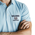 Custom Coach Polo Shirt for Men and Women - Personalized Mascot Embroidered Polo for Teams (Adult)