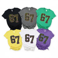 67 Mardi Gras Shirt, Mardi Gras 67 Number Shirt, Trendy Festival Tee