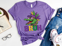 67 Bruh Shirt, Mardi Gras Gator Shirt, Funny 67 Alligator Tee
