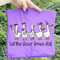 Mardi Gras Silly Goose Shirt, Coquette Style Carnival Shirt, Fat Tuesday Celebration Tee