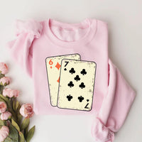 67 Meme Sweatshirt, Six Seven Shirt, 6-7 Playing Cards Sweatshirt