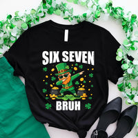 Six Seven Bruh Shirt, 67 Meme Shirt, Funny St Patrick Shirt, Irish Six Seven Tee