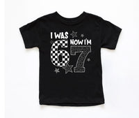 I Was 6 Now I'm 7 Shirt, Funny 7th Birthday Tee, 6 Turning 7 Birthday Shirt, Viral 6 7 Meme Birthday Top, Kids Birthday Party Shirt