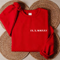 Personalized Roman Numeral Sweatshirt, Custom Roman Date Tee, Anniversary Year Sweatshirt