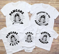 Dad & Kid Pancake Maker Shirt, Matching Father Child Shirt, Funny Breakfast Tee