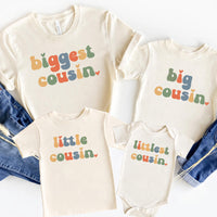 Big Cousin Retro Shirt, Biggest Cousin Shirt, Retro Cousin Tee