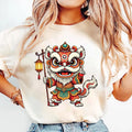 Chinese Year of the Fire Horse Shirt, Lunar Lion Dance Shirt, Chinese New Year Tee