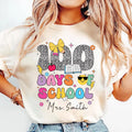 Custom 100 Days of School Shirt, Teacher Group 100th Day Shirt, Celebrate 100th Day Tee
