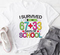 100 Days of School Shirt, Funny Six Seven Shirt, 100 Days Celebration Tee, Back to School Shirt