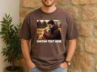 Your Photo Shirt, Custom Photo Tee, Personalized Gift, Custom Text T-shirt