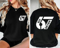 67 Six Seven Shirt, 6 7 Shirt, Six Seven Funny Tee, Viral 67 Meme Shirt, Front Back