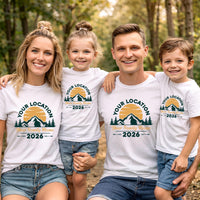 Custom Family Vacation Shirts, Personalized Beach Trip Tees, Matching Family Summer Shirts, Fun Family Gift