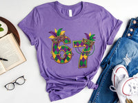 6 7 Meme Mardi Gras Shirt, Trendy Festival Mask Shirt, Fantasy Masquerade Tee