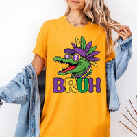67 Bruh Shirt, Mardi Gras Gator Shirt, Funny 67 Alligator Tee