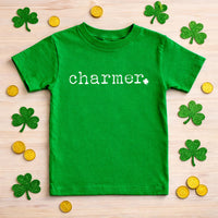 St. Patrick’s Day Toddler Shirt, Little Charmer Kids Shirt, Adorable Irish Boys Tee