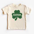 Personalized Shamrock Baby Shirt, St Patrick’s Day Bodysuit, Cute Shamrock Baby Bodysuit, Custom Irish Baby Shirt