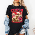 Custom Bootleg Rap Pet Shirt, Personalized Pet Graphic Shirt, Retro 90s Dog Bootleg Tee