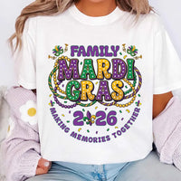 Mardi Gras Crew Shirt, Family Mardi Gras Shirt, Making Memories Together Tee